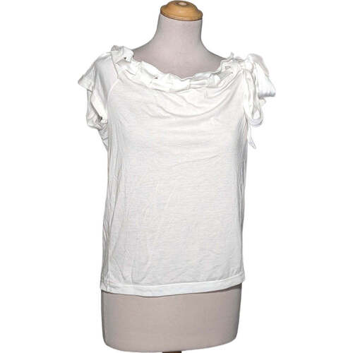 Vêtements Femme Yves Saint Laure Lmv top manches courtes  34 - T0 - XS Blanc Blanc