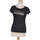 Vêtements Femme T-shirts & Polos Morgan top manches courtes  34 - T0 - XS Noir Noir