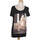 Vêtements Femme T-shirts & Polos Morgan top manches courtes  34 - T0 - XS Noir Noir