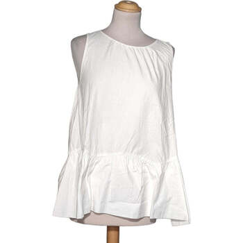Vêtements Femme La Fiancee Du Me Zara débardeur  36 - T1 - S Blanc Blanc