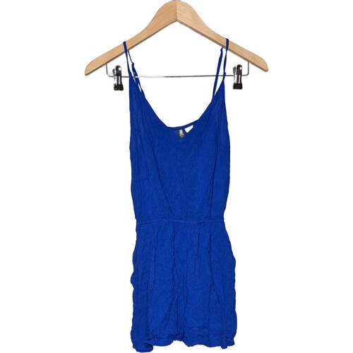 Vêtements Femme Lustres / suspensions et plafonniers H&M combi-short  34 - T0 - XS Bleu Bleu