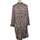 Vêtements Femme Robes courtes Lauren Vidal robe courte  38 - T2 - M Beige Beige