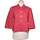 Vêtements Femme Vestes / Blazers Cyrillus  blazer  42 - T4 - L/XL Rouge Rouge