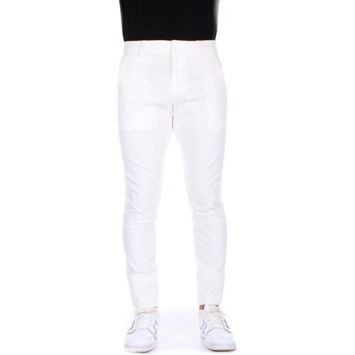 Vêtements Homme Jeans slim Dondup UP235 GSE043 PTD Blanc