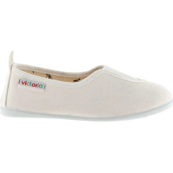 Chaussures Fille Baby 05110 - Pomelo Victoria TOILE ÉCO GYMNASTIQUE SPORTS  104857 Blanc