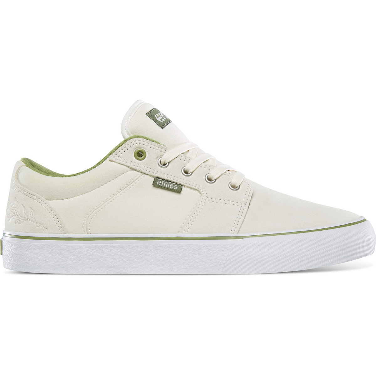 Chaussures Tables à manger Etnies BARGE LS WHITE GREEN 