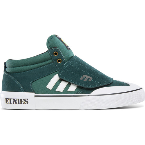 Chaussures Chaussures de Skate Etnies WINDROW VULC MID GREEN WHITE 