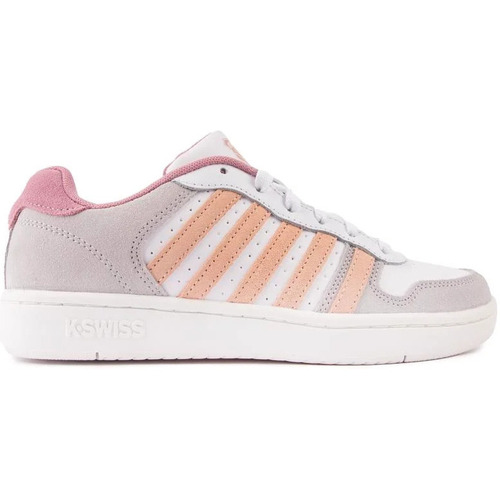 Chaussures Femme Baskets basses K-Swiss Rose is in the air Cour Blanc
