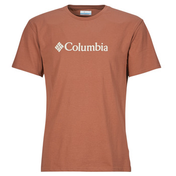 Vêt-shirt Homme T-shirts manches courtes Columbia CSC Basic Logo Tee Marron