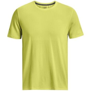Vêtements Homme T-shirts manches courtes Under Armour sportiva T-shirt Seamless Stride Homme Lime Yellow/Reflective Jaune
