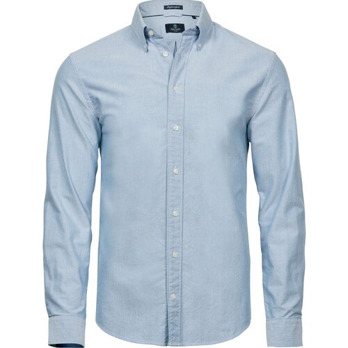 Vêtements Homme Chemises manches longues Tee Jays TJ4000 Bleu