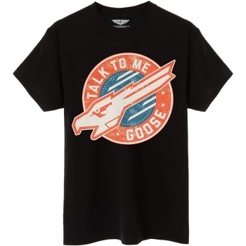Vêtements Homme T-shirts manches longues Top Gun: Maverick NS7223 Noir
