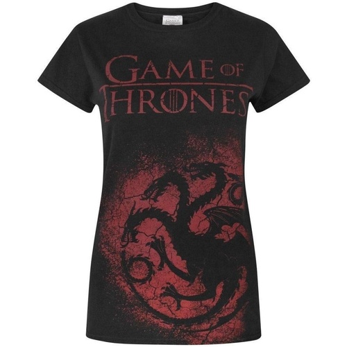Vêtements Femme T-shirts manches longues Game Of Thrones  Noir