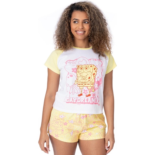 Vêtements Femme Pyjamas / Chemises de nuit Spongebob Squarepants NS7228 Multicolore