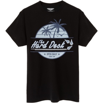 Vêtements Homme T-shirts manches longues Top Gun: Maverick The Hard Deck Noir