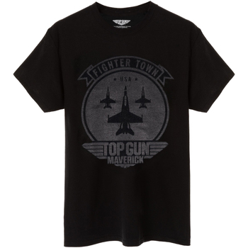 Vêtements Homme T-shirts manches longues Top Gun: Maverick NS7257 Noir