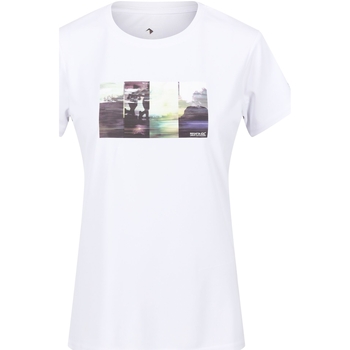 Vêtements Femme T-shirts manches longues Regatta Fingal VII Blanc