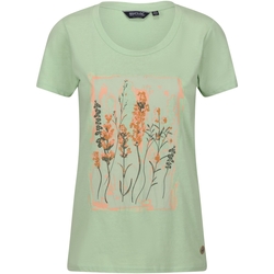 Vêtements Femme T-shirts manches longues Regatta Filandra VII Vert