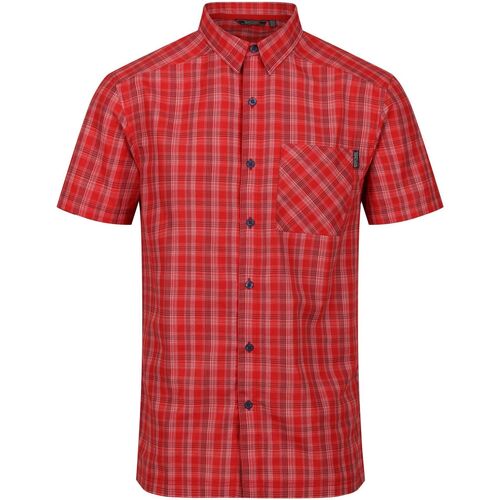 Vêtements Homme Chemises manches courtes Regatta Kalambo VII Rouge