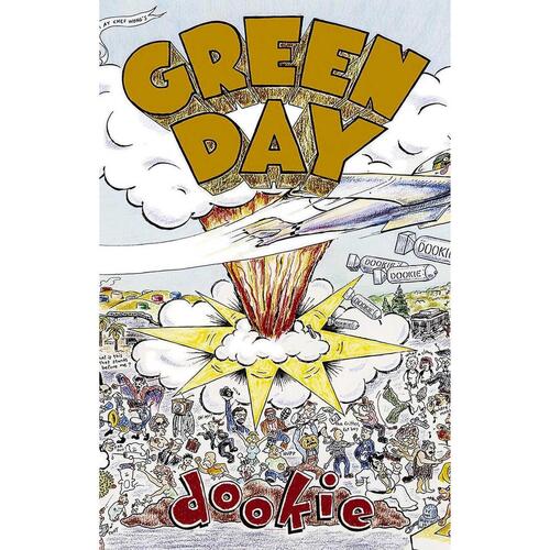 Maison & Déco Affiches / posters Green Day RO4923 Multicolore