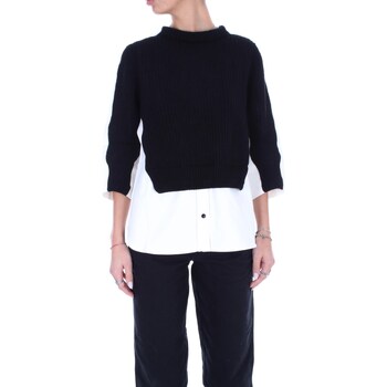 Vêtements Femme T-shirts manches longues Semicouture Y3WB01 Noir