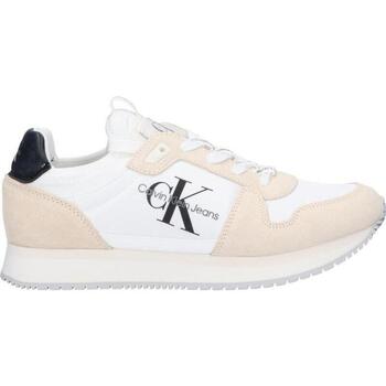 Chaussures Femme Multisport Calvin Klein Jeans YW0YW00840 SOCK LACEUP Blanc