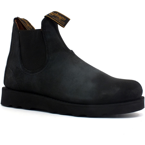 Chaussures Homme Multisport Sebago T-shirts & Polos Black 741135W Noir