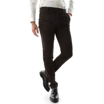 Vêtements Homme Pantalons Berwich MORELLO-GD XGAB-MORO1432 Marron