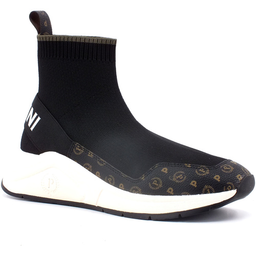 Chaussures Femme Multisport Pollini Sneaker Elastic Sock Donna Nero TA15125G0DQ10000 Noir