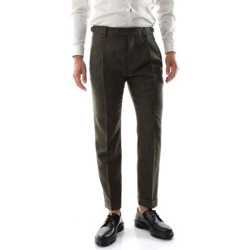 Vêtements Homme Pantalons Berwich RETRO AM1513-OLIVE Vert