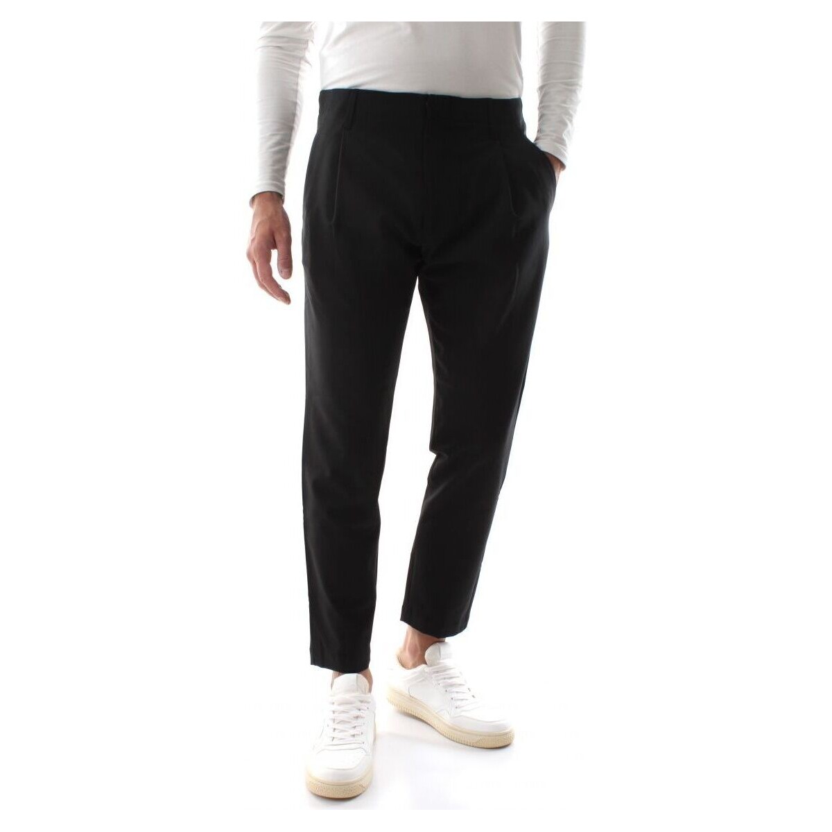 Vêtements Homme Pantalons Dondup BEN UP630 TS0009U-999 BLACK Noir