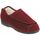 Chaussures Femme Chaussons Fargeot Charentaises GRANIT Rouge