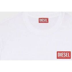 Vêtements Homme T-shirts & Polos Diesel A11927 0CATM T-JUST-NLABEL-100 Blanc