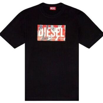 Vêtements Homme T-shirts & Polos Diesel A12529 0CATM T-JUST-L13-9XX Noir