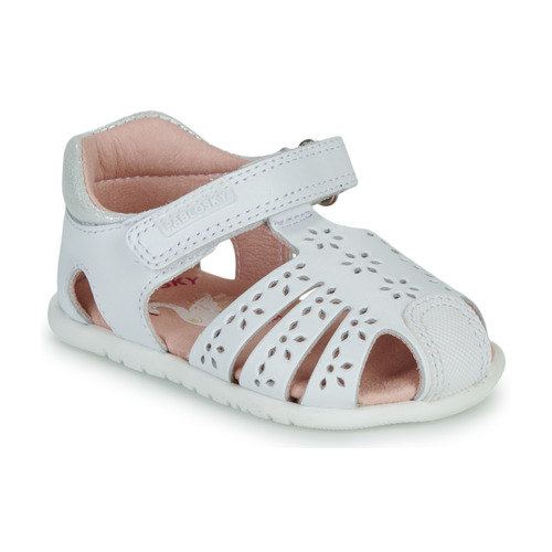 Chaussures Fille Pulls & Gilets Pablosky  Blanc