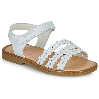 Chaussures Fille Gertrude + Gasto Pablosky  Blanc
