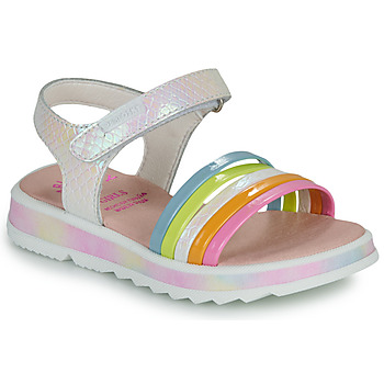 Chaussures Fille Nae Vegan Shoes Pablosky  Blanc / Multicolore