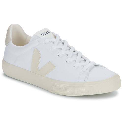 Chaussures Baskets basses Veja Butter CAMPO CANVAS Blanc