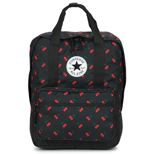 Sacs Femme Hello Kitty x Converse Holiday Collection Converse BP CHERRY AOP SMALL SQUARE BACKPACK Noir