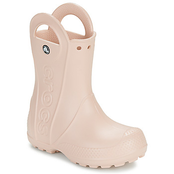 Chaussures Fille Bottes de pluie Crocs Handle It Rain Boot Kids Rose