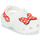 Chaussures Fille Sabots Crocs dye-print Disney Minnie Mouse Cls Clg T Blanc / Rouge