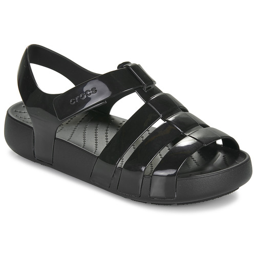 Chaussures Fille Sandales et Nu-pieds Crocs Fleur De Safran Noir