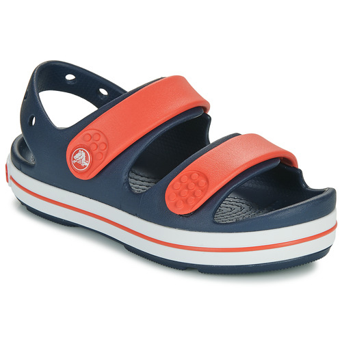 Chaussures Enfant Sandales et Nu-pieds flops Crocs Crocband Cruiser Sandal K Marine / Rouge