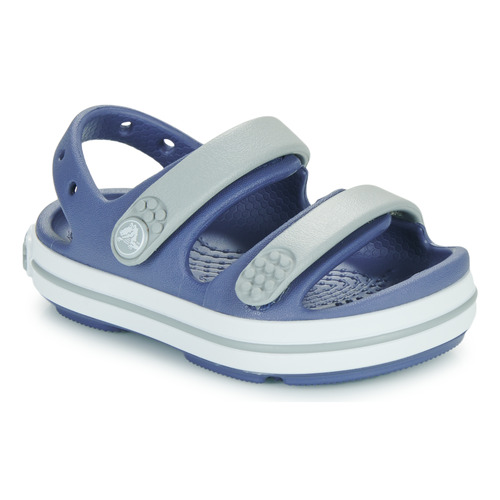 Chaussures Enfant Sandales et Nu-pieds Flip Crocs Crocband Cruiser Sandal T Bleu / Gris