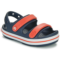 Chaussures Enfant Ballerines / Babies Crocs Crocband Cruiser Sandal T Marine / Rouge