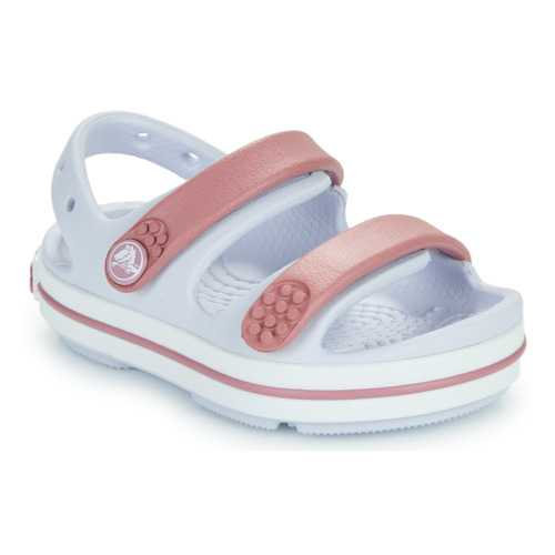 Chaussures Fille Sandales et Nu-pieds Crocs Slides CROCS Classic Platform Clog 206750 Celery Violet