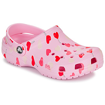 Chaussures Fille boots Crocs Classic VDay Clog K Rose