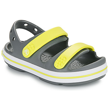 Chaussures Enfant Sandales et Nu-pieds Crocs Crocband Cruiser Sandal T Gris / Jaune