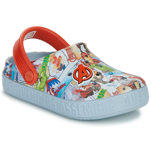 Chaussures Enfant Sabots Crocs full Avengers Off Court Clog K Gris / Multicolore