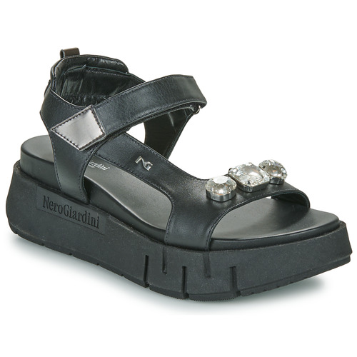 Chaussures Femme Paniers / boites et corbeilles NeroGiardini E410707D Noir